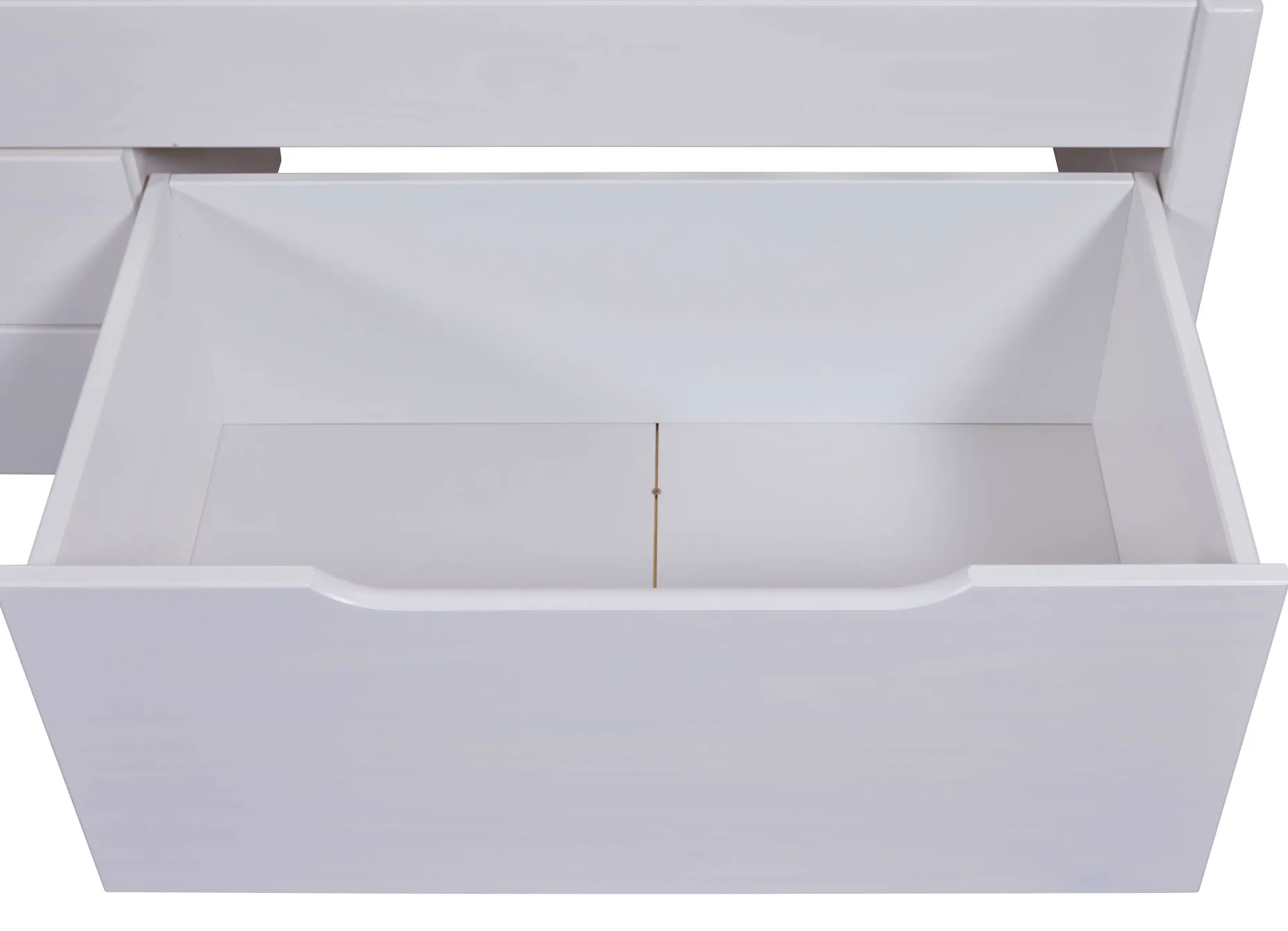 Efetivo Doppelbett 160x200cm mit Stauraum - weiß