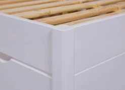 Efetivo Doppelbett 180x200cm mit Stauraum - weiß