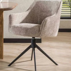 Emob Eimerstuhl Giacomo - 61x62x83cm - drehbar - sand