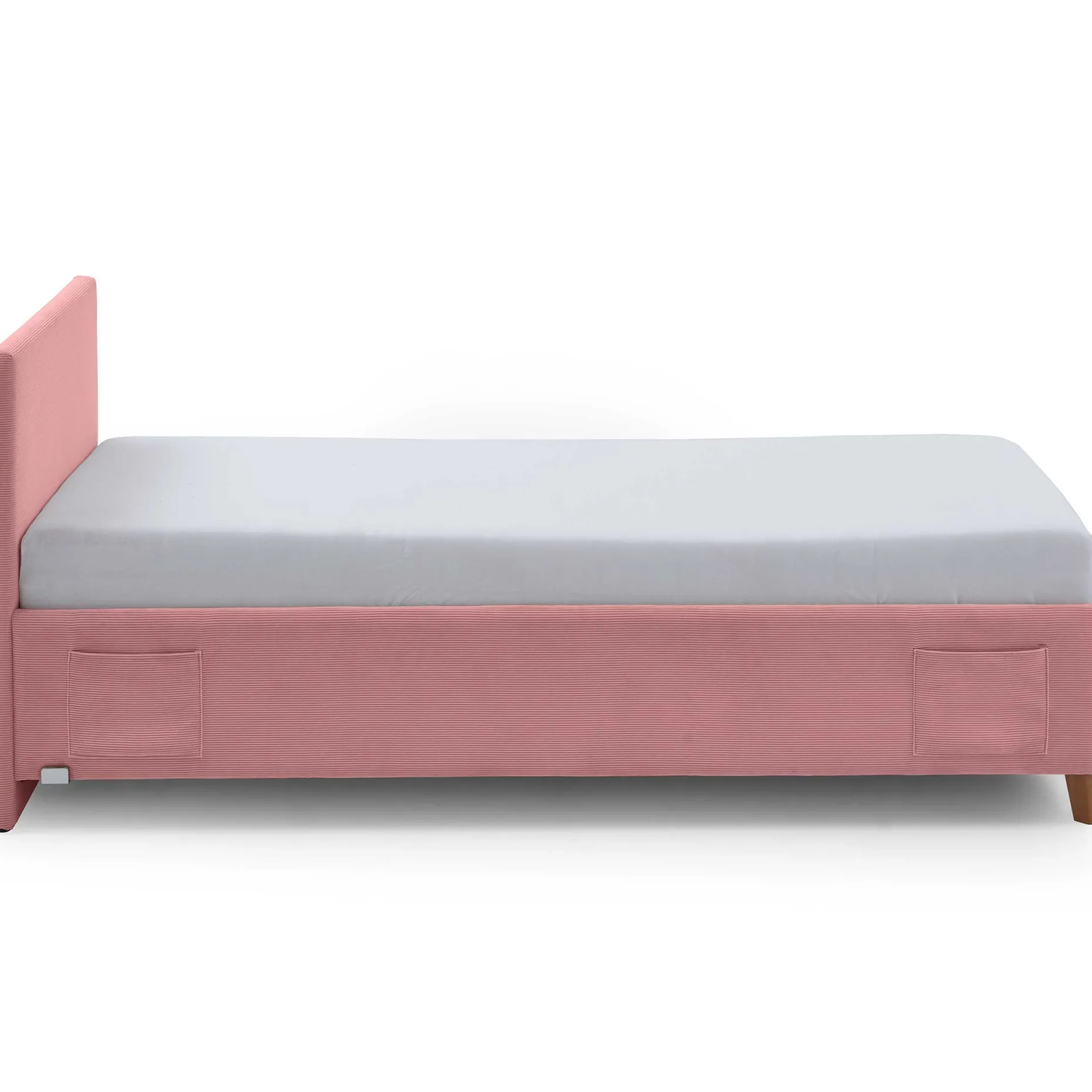 Einzelbett Cool | 120 x 200 cm | Rosa Design