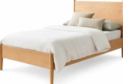 Einzelbett Loft - 90x200cm - mit Lattenrost - massiver Eiche