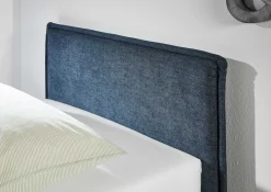 Einzelbett Ollie | 120 x 200 cm | Design Blau