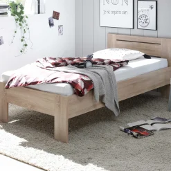 Einzelbett Sartre 90x200 - Eiche