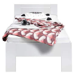 Einzelbett Sartre 90x200 - weiß