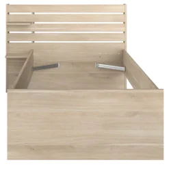Einzelbett Tokio 90x200cm-Eiche Dekor