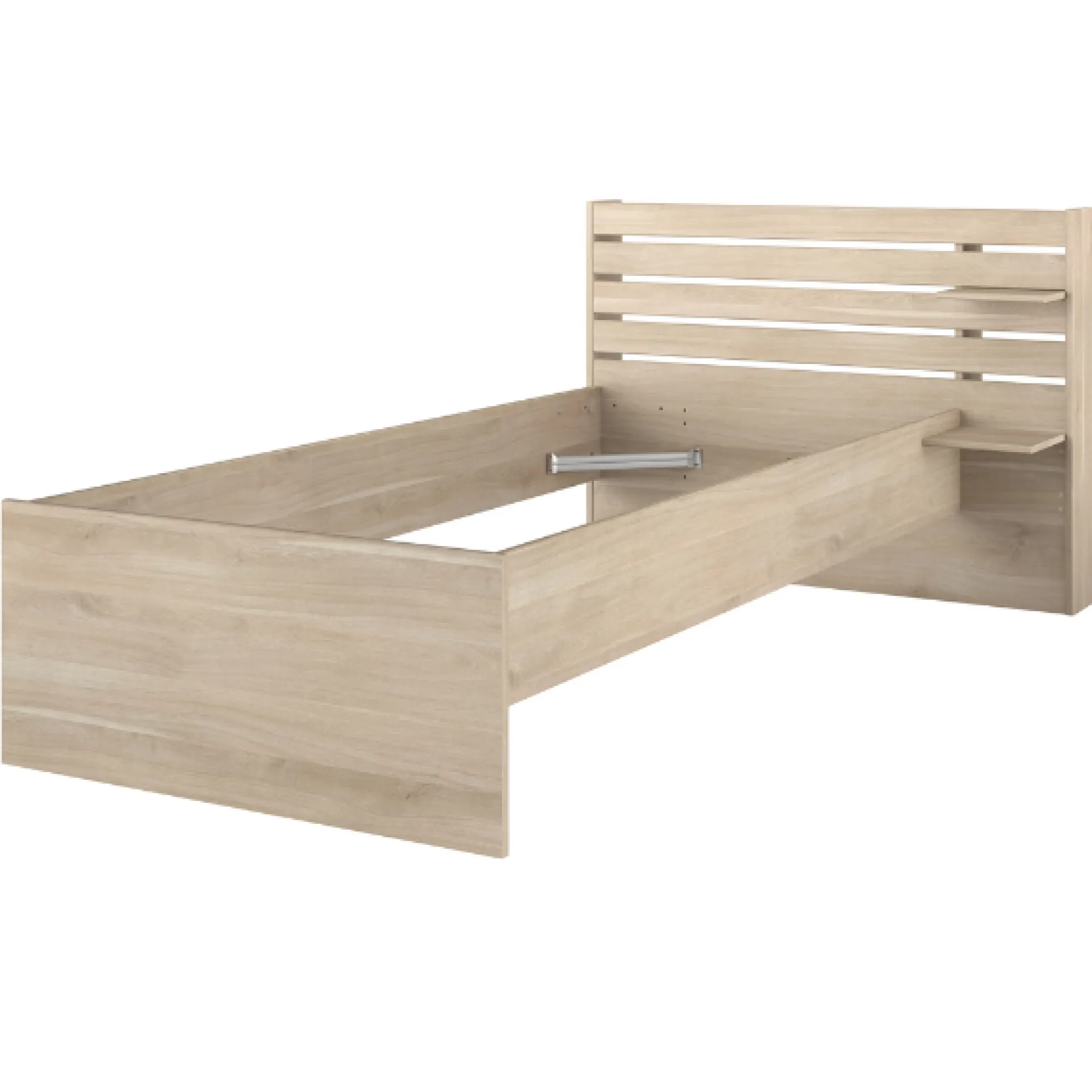 Einzelbett Tokio 90x200cm-Eiche Dekor