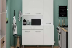 Eko Buffetschrank mit 6 Türen und 1 Schublade - weiß