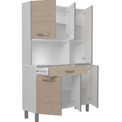 Eko Buffetschrank mit 6 Türen und 1 Schublade - Eichendekor