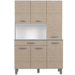 Eko Buffetschrank mit 6 Türen und 1 Schublade - Eichendekor