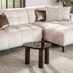Emob eleganter Eclipse S Couchtisch in Antik-