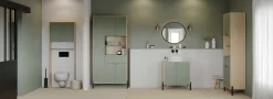 Elisa Spiegel - Ø60x3,50 cm - mit Beleuchtung - Aluminium