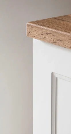Held Ensemble de salle de bain Meran | Meuble lavabo, armoire de toilette avec éclairage | Blanc