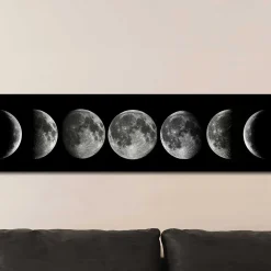 Emob Erin Dekoratives Leinwandbild | Holzrahmen | 50 x 120 cm