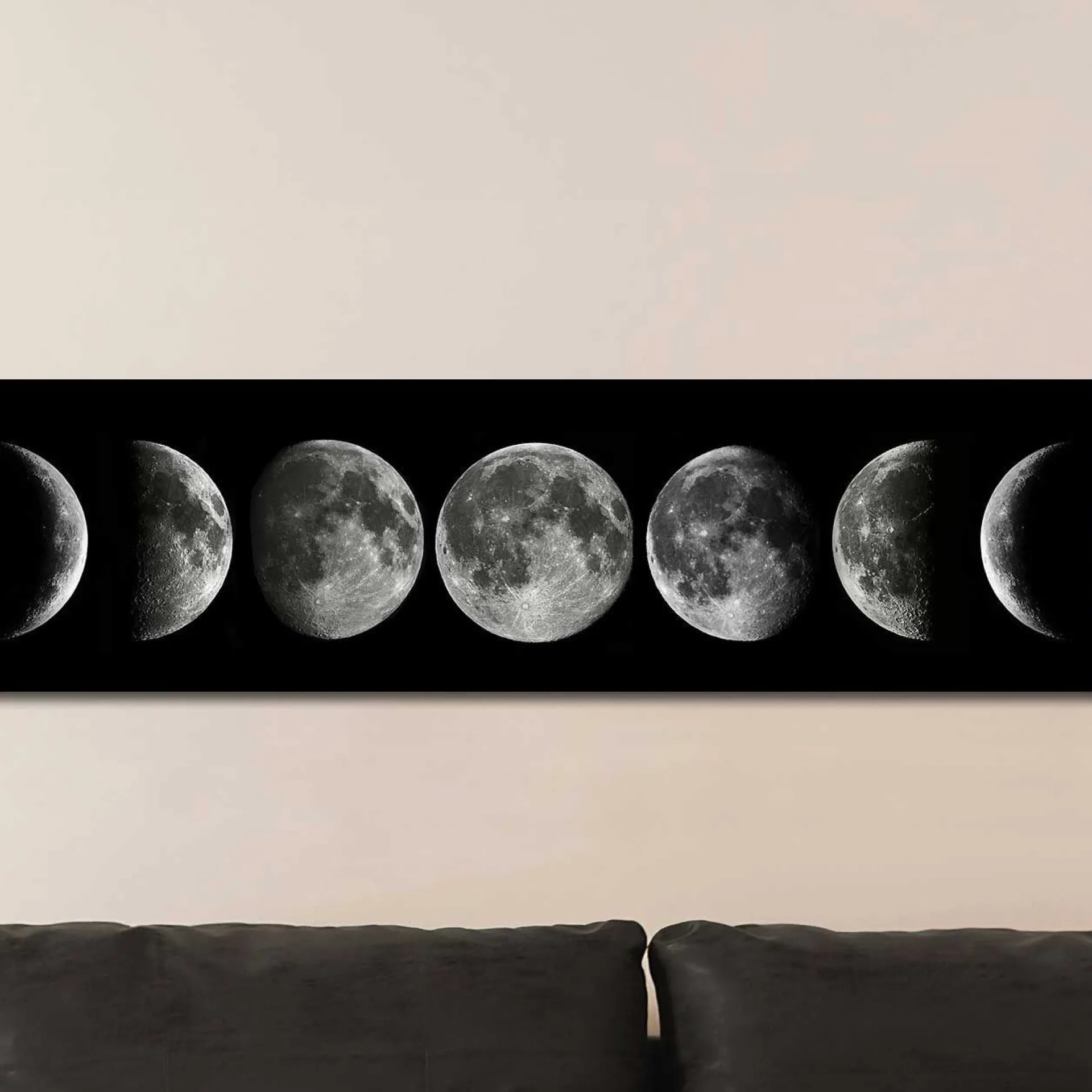 Emob Erin Dekoratives Leinwandbild | Holzrahmen | 50 x 120 cm