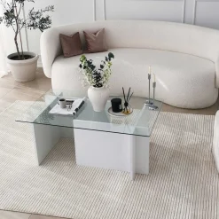 Emob Escape Couchtisch | GEHÄRTETES GLAS |