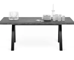 Temahome Esstisch Alex 200x100cm - Betonoptik