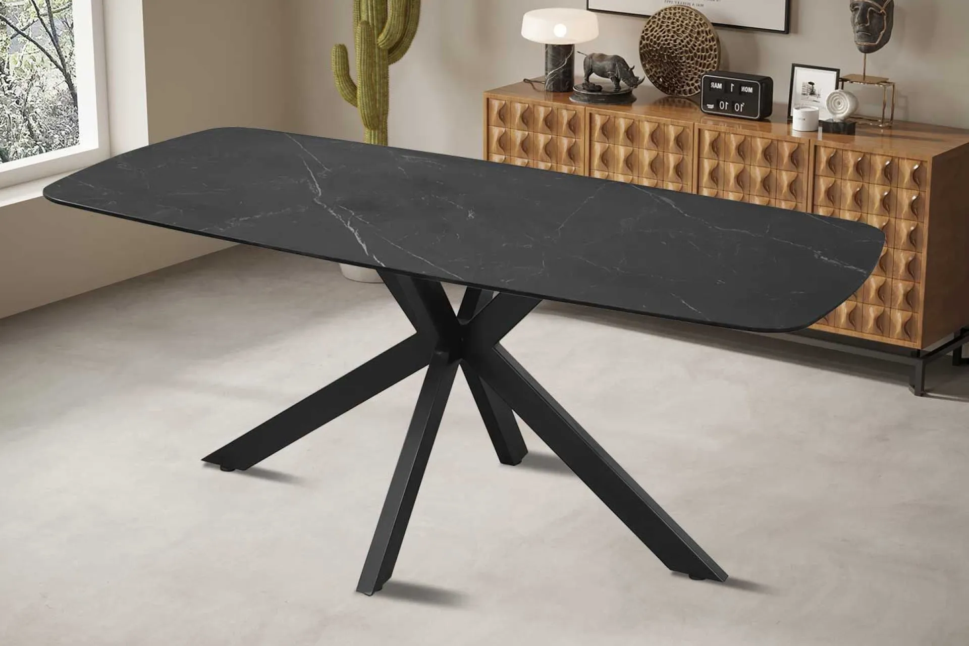 Rousseau Esstisch Apollo | 180 x 90 x 76 cm | es Steindesign