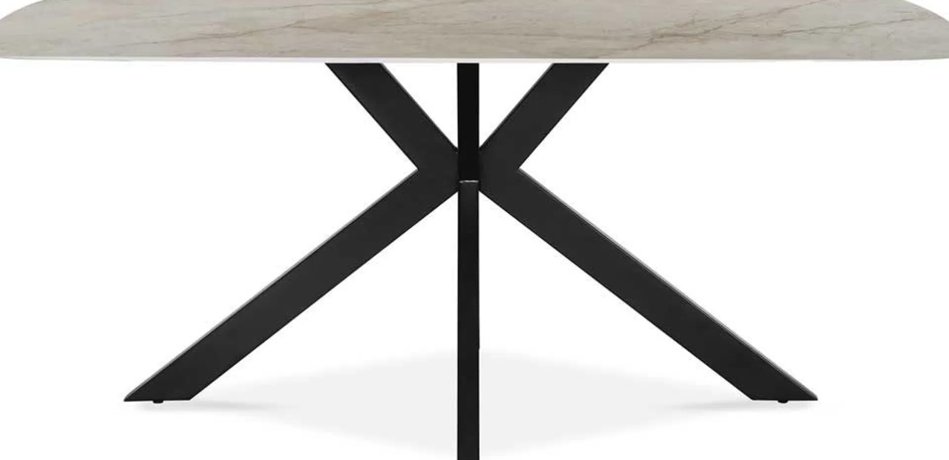 Rousseau Esstisch Apollo | 180 x 90 x 76 cm | Shakespeare Grau Design