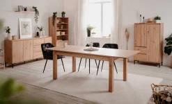 Finori Esstisch Breanna 160/215 x 90 cm-artisan Eiche