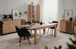 Finori Esstisch Breanna 160/215 x 90 cm-artisan Eiche