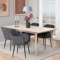 Emob Esstisch Cedro 200x100cm - Eiche weiß