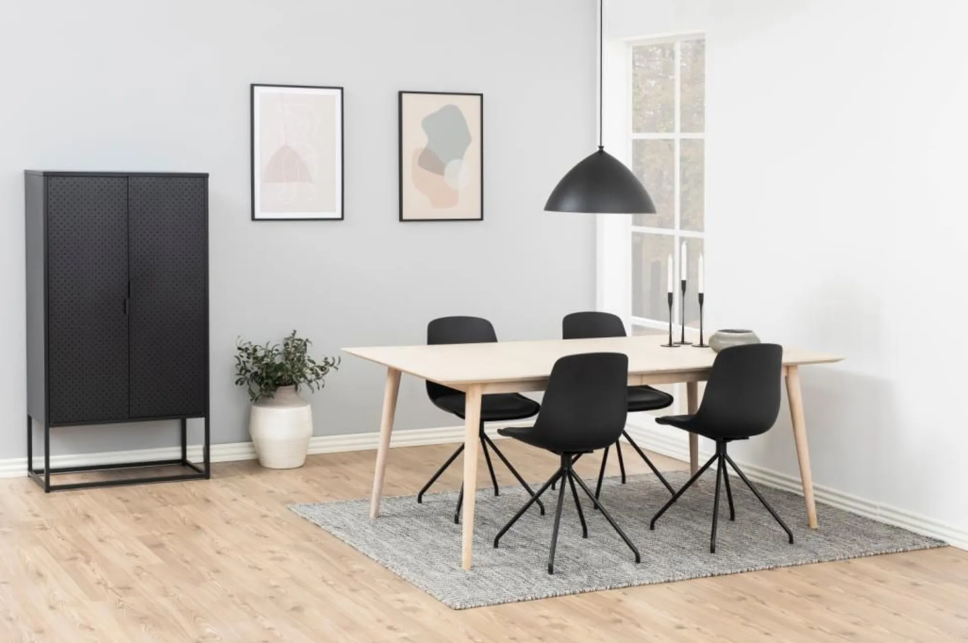 Emob Esstisch Cedro 200x100cm - Eiche weiß