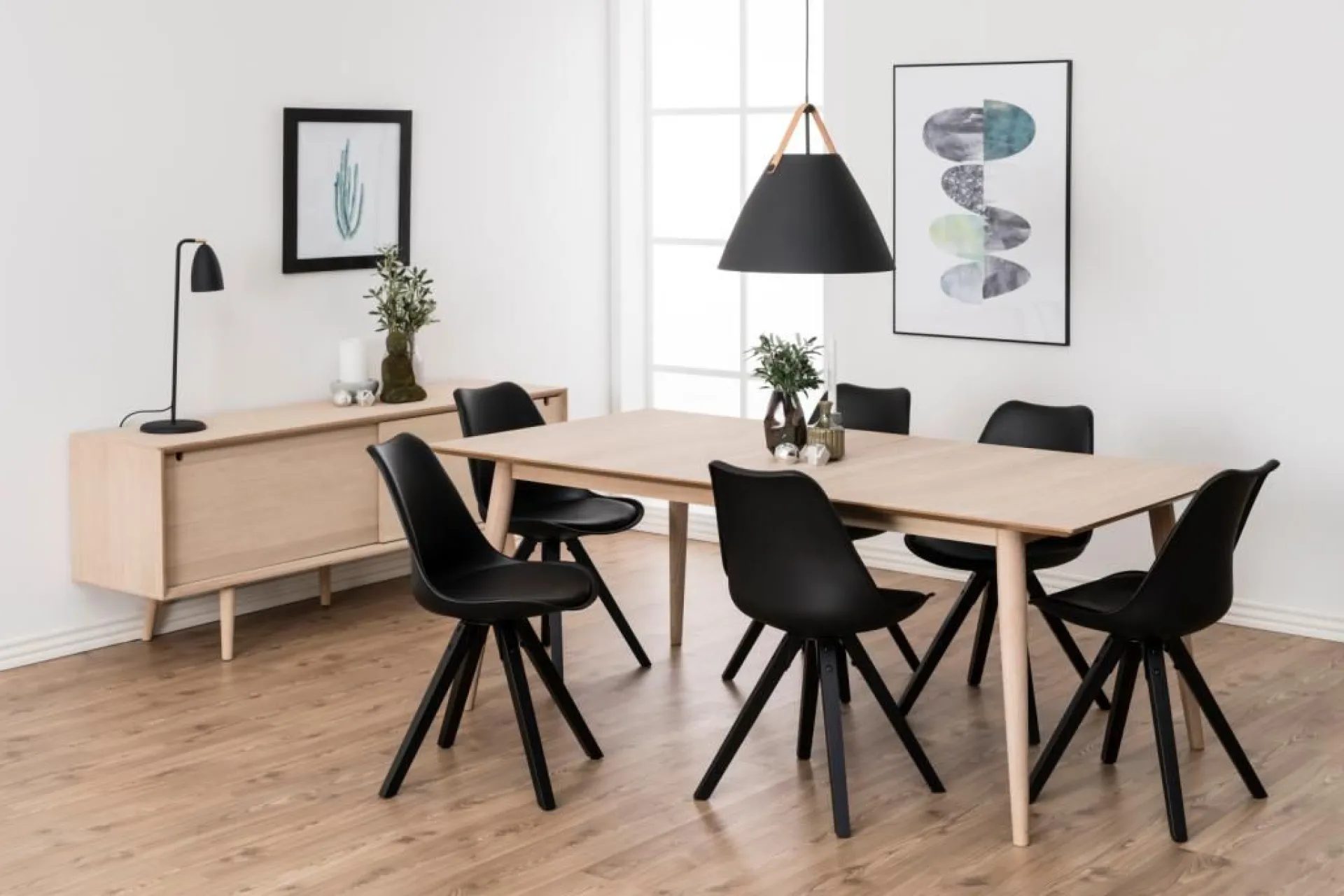 Emob Esstisch Cedro 200x100cm - Eiche weiß