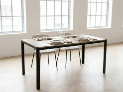 Poldimar Esstisch Colin | 80 x 160 x 75 cm | Wendeplatte | Oak-/Stone-design