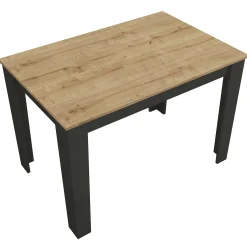 Emob Esstisch Darlen - 110x72x74cm - Eiche Dekor/
