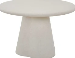 Rousseau Esstisch Faro - Ø120x76cm - Zementfarbe -