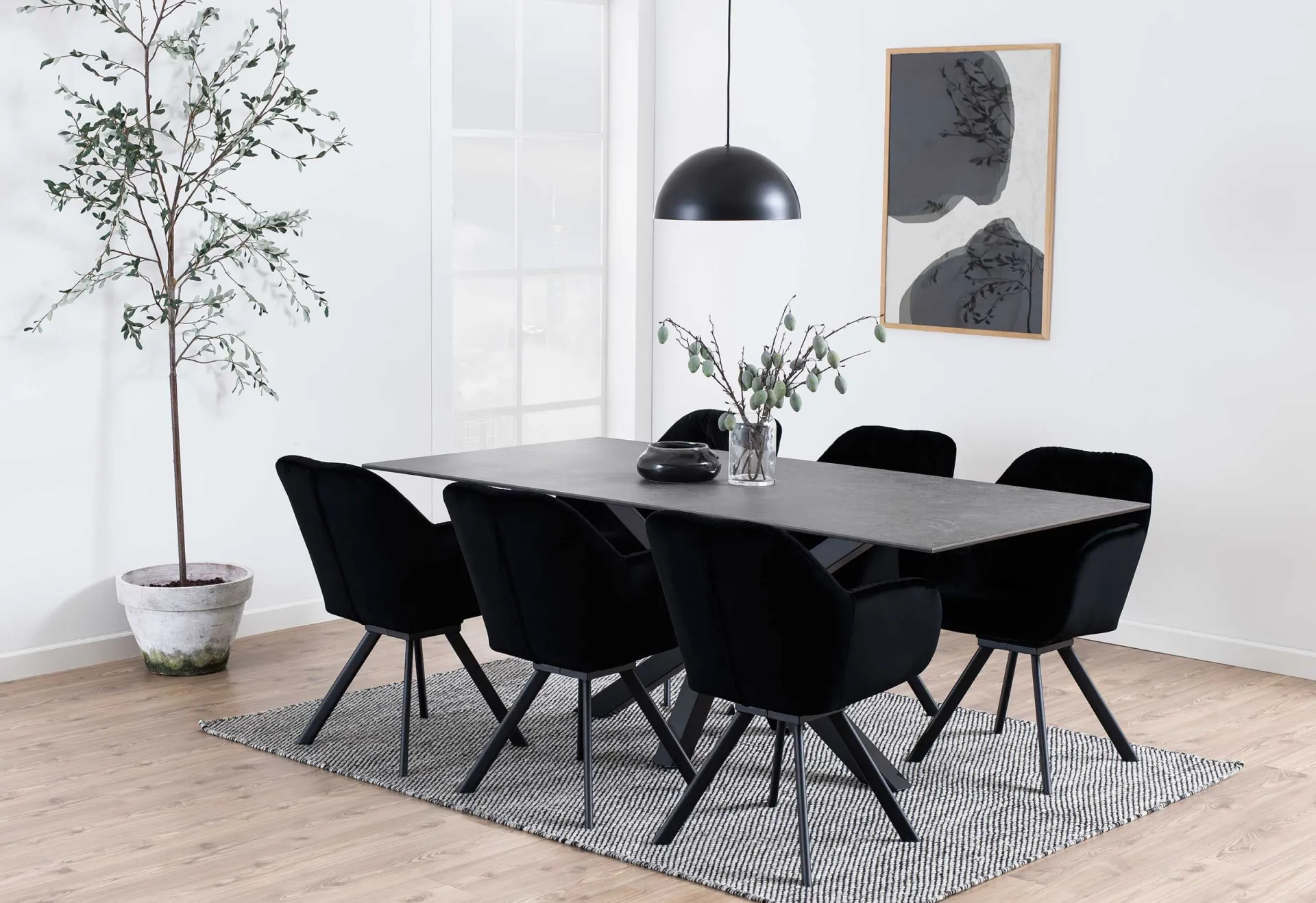 Emob Esstisch Hennie 200x100 Keramik -