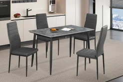 Rousseau Esstisch Kenzo | 120 x 70 x 75 cm | /Stein