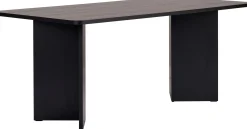 Emob Esstisch Linza - 100% MELAMINE - Holz - 75 x 90 x 180 cm