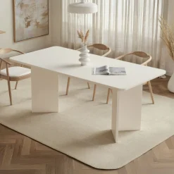 Emob Esstisch Linza - 100% MELAMINE - Holz - 75 x 90 x 180 cm
