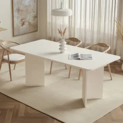 Emob Esstisch Linza - 100% MELAMINE - Holz - 75 x 90 x 180 cm