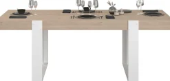 Parisot Esstisch London | 224 x 93 x 78 cm | Eiche/weiß