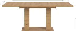 Xonox Esstisch Motion Emob Artisan Holzoptik 150-190x90x76 cm
