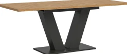 Xonox Esstisch Motion Emob – verstellbar 150-190x76x90 cm – Artisan/Grau