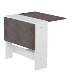 Symbiosis Esstisch Papillon 103 cm - weiß/Beton