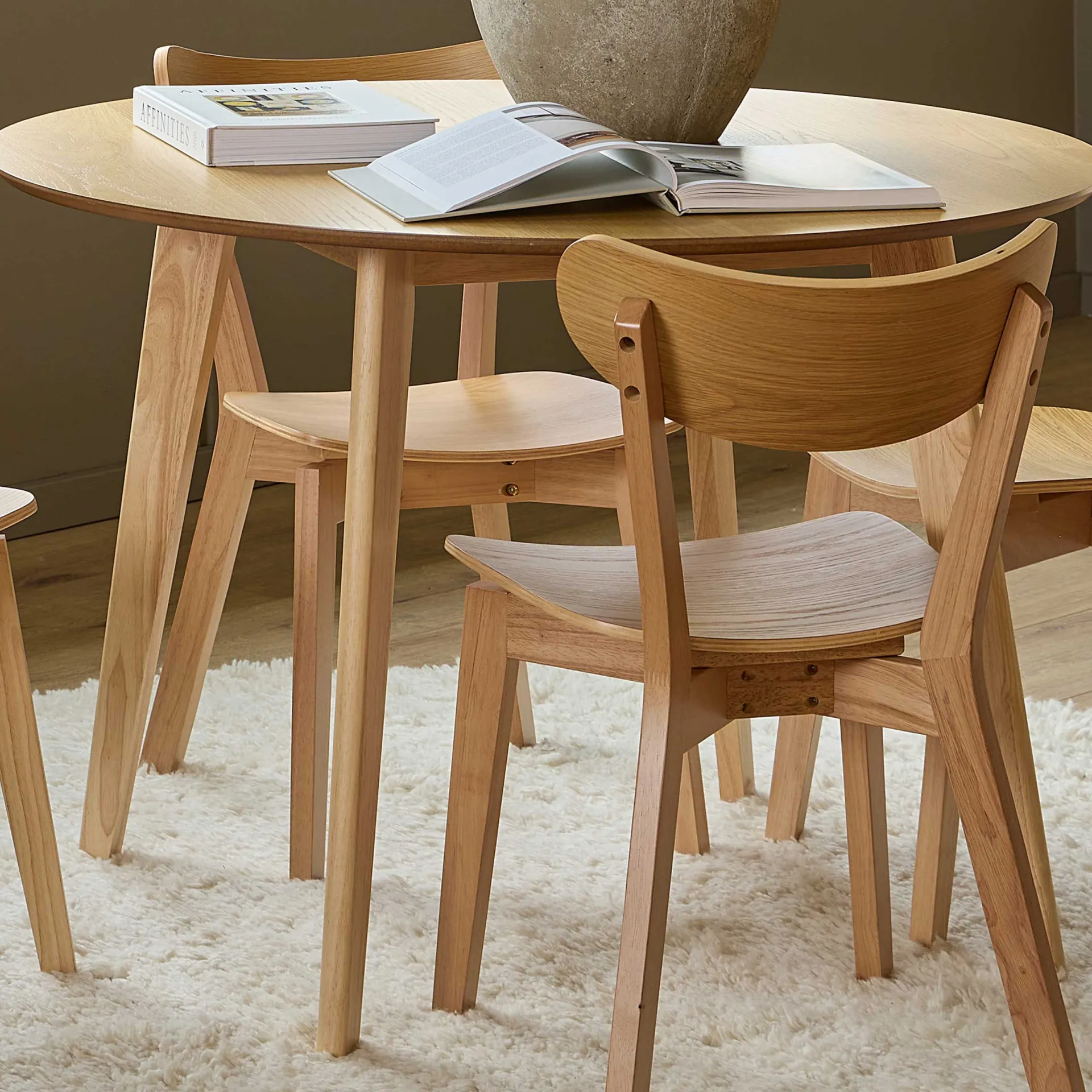Emob Esstisch Roxby Ø105 cm - Eiche