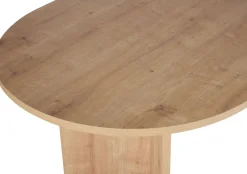 Emob Esstisch Sabella - 100% MELAMINE - Saphireiche - 75 x 90 x 200 cm