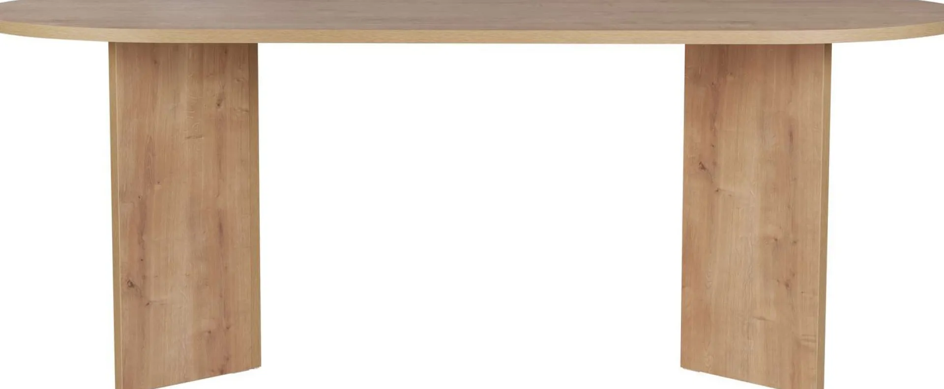 Emob Esstisch Sabella - 100% MELAMINE - Saphireiche - 75 x 90 x 200 cm