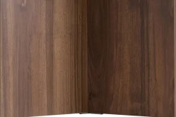 Emob Esstisch Sabella - 100% MELAMINE - Walnuss - 75 x 90 x 200 cm