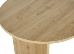 Emob Esstisch Sablin - 100% MELAMINE - Cadiz-Eiche - 75 x 90 x 180 cm