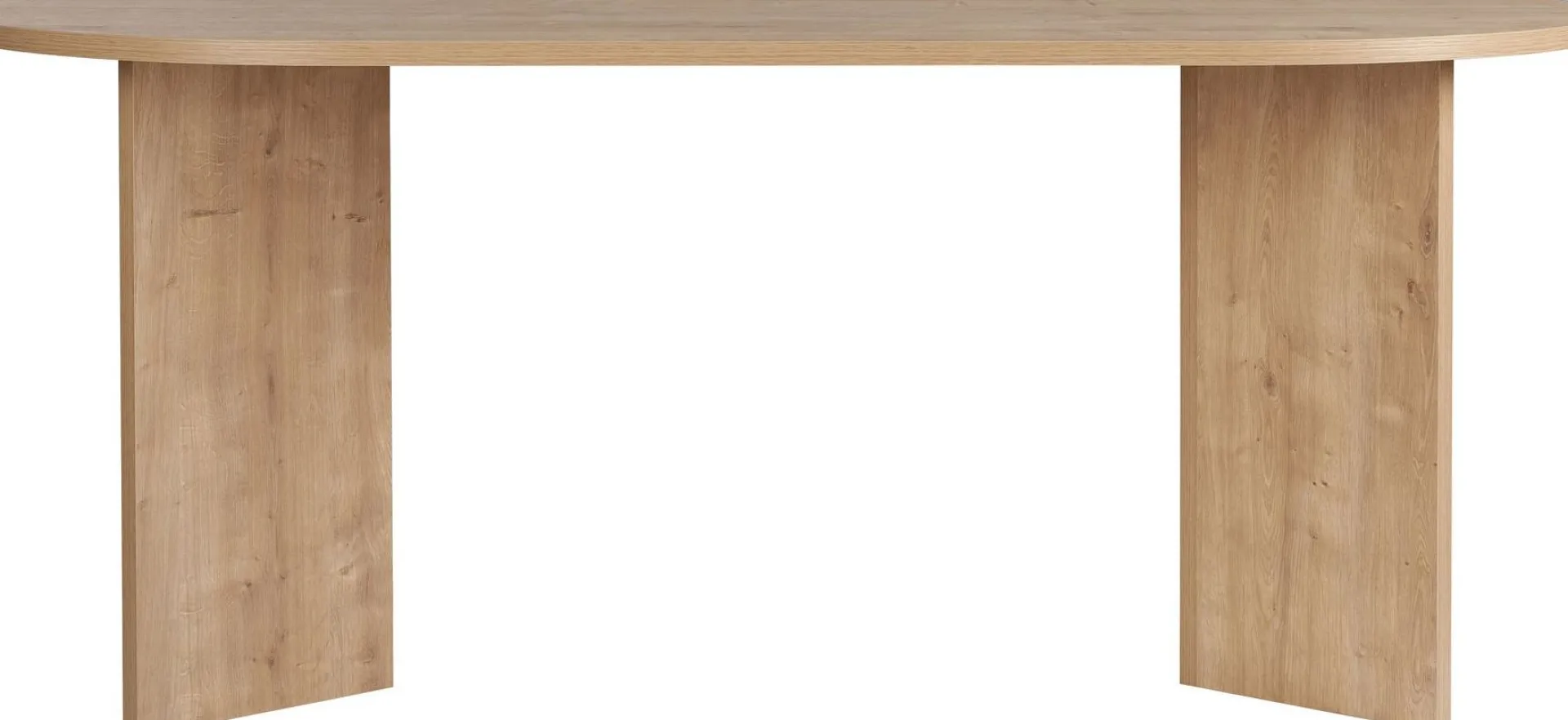 Emob Esstisch Sablin - 100% MELAMINE - Saphireiche - 75 x 90 x 180 cm