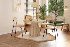 Rousseau Esstisch Tigo | Ø120 x 75 cm | Old Oak Design