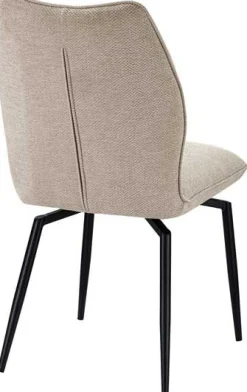 Rousseau Esszimmer-Drehstuhl Lara - 46x60x89cm - écru