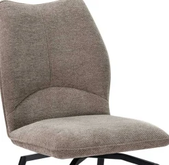 Rousseau Esszimmer-Drehstuhl Lara - 46x60x89cm - sand