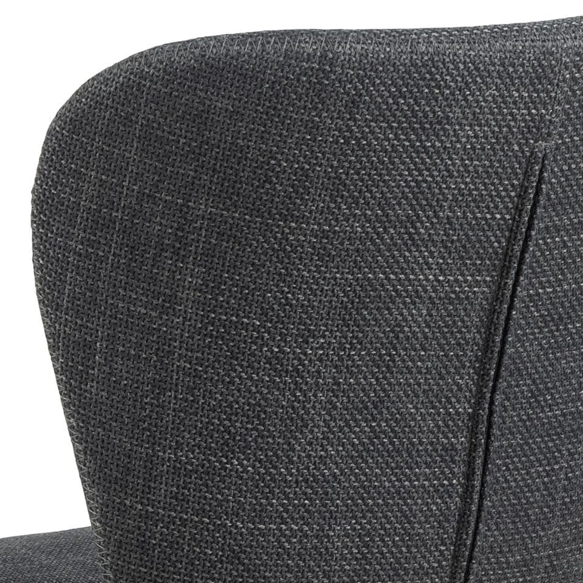 Emob Esszimmer-Drehstuhl Tilda stoff - /schwarz