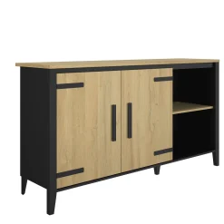 Gautier - Gami Esszimmergarnitur Kork | Esstisch, Vitrine, Anrichte | Gold Oak Design